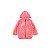 Jaqueta Puffer Infantil Rosa Matelassê com Capuz - Imagem 3