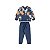 Conjunto Super Cotton Felpado com Molecotton Animais Azul - Imagem 2