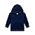 Conjunto em Moletom Peluciado e Jacquard Azul Marinho - Imagem 3