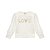 Conjunto Blusa em Algodão com Elastano e Saia em Paetê Off White com Dourado - Imagem 3
