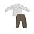 Conjunto Camiseta Manga Longa e Calça Microfibra - Imagem 1