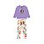 Conjunto Moletom com Legging Felpada Lavanda - Imagem 2