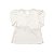 Conjunto Infantil Menina Malha Jacquard Creme - Imagem 4