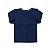 Pijama em Malha  Light Touch Viscose com Elastano Azul Marinho - Imagem 3