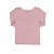 Pijama em Malha  Light Touch Viscose com Elastano Rosa - Imagem 3