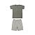 Pijama em Malha Light Touch Viscose com Elastano Verde - Imagem 1