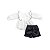 Conjunto Bata Manga Longa e Short Couro - Imagem 2