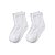 Meia Bebê Lisa Algodão Kit com 2 Pares Cores Diversas - Imagem 4