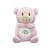 Minha Primeira Pelúcia Musical Urso Rosa - Imagem 1