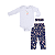 Conjunto Florescer Body Malha Térmica Calça e Faixa Malha - Imagem 3