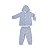 Conjunto Listras Unissex Casaco e Calça Plush Buckle - Imagem 2