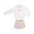 Moletom sem Felpa Shorts Saia Moletom sem Felpa - Imagem 2