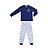 Pijama Baseball Camiseta e Calça Meia Malha - Imagem 2