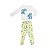 Pijama Dino Skaters Camiseta e Calça Malha Térmica Sublimada - Imagem 3
