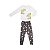 Pijama Dino Skaters Camiseta e Calça Malha Térmica Sublimada - Imagem 2
