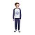 Pijama Just Play Camiseta Raglan e Calça Malha Térmica - Imagem 1