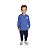 Conjunto Pole Position Camiseta Moletom sem Felpa Azul Capri - Imagem 1