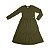 Vestido Midi Verde Militar - Imagem 2