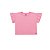 Conjunto Infantil Blusa com Babados e Shorts Rosa com Brilho - Imagem 3