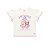 Conjunto Infantil Blusa Estampada e Shorts Rosa Iogurte - Imagem 2