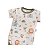 Conjunto Body Manga Curta Estampado e Short em Malha Tricot - Imagem 8