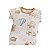 Conjunto Body Manga Curta Estampado e Short em Malha Tricot - Imagem 6