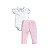 Conjunto Body Manga Curta e Calça Tricot Menina - Imagem 2