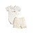 Conjunto Body Manga Curta e Shorts em Tricot Menino - Imagem 3