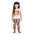 Pijama Infantil Menina Blusa e Calça Estampa Oncinha - Imagem 1