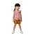 Conjunto Infantil Menina Blusa e Short Flores - Imagem 1