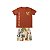 Conjunto Infantil Menino Camiseta e Short Safari - Imagem 2