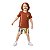 Conjunto Infantil Menino Camiseta e Short Safari - Imagem 1
