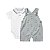 Conjunto Bebê Body Polo e Jardineira Ursinhos Branco - Imagem 1