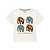 Conjunto Infantil Camiseta e Bermuda Elefantes - Imagem 3