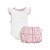 Conjunto Body Manga Curta e Short Maquinetado Xadrez - Imagem 2