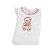 Conjunto Body Manga Curta e Short Maquinetado Xadrez - Imagem 3