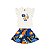 Conjunto  Blusa e Saia Animais - Imagem 1