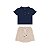 Conjunto Camiseta Suedine e Bermuda Listrada - Imagem 2