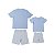Pijama Infantil Grow Up Sereno Azul - Imagem 1