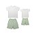 Pijama Infantil Grow Up Vichy Verde - Imagem 1