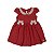 Vestido Bebê Grow Up Strawberries Vermelho - Imagem 1
