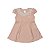 Vestido Bebê Grow Up Texture Rosa - Imagem 1