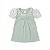 Vestido Nature Verde com Renda - Imagem 1