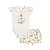 Conjunto Bebê Milon Cotton Off White com Bordado - Imagem 1