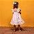 Vestido Infantil Brunisa Água Doce Rosa Claro - Imagem 3