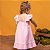 Vestido Infantil Brunisa Brisa Rosa Vichy - Imagem 3
