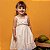 Vestido Infantil Brunisa Concha Bege - Imagem 4