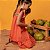 Vestido Infantil Brunisa Estrela do Mar Coral - Imagem 4