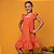 Vestido Infantil Brunisa Estrela do Mar Coral - Imagem 2