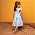 Vestido Infantil Brunisa Maré Azul - Imagem 3